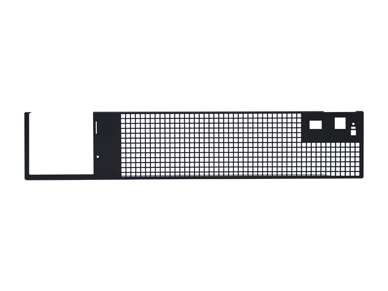 Chassisskab varmeafledningsnetpanel - CNC-stansning og sprøjtemalingsproces